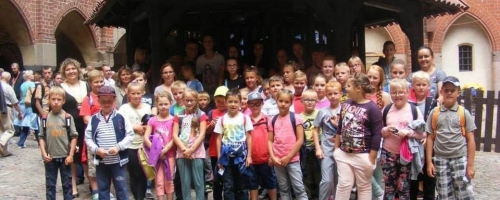 Poznajemy historię, dzieci i młodzież z wizytą w malborskim zamku